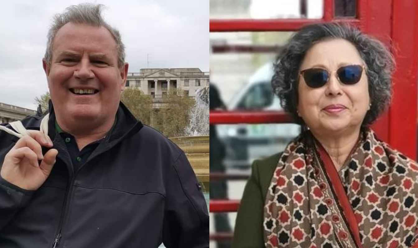 Aiesha et Mark Greenfield, traductrice et consultant culinaire